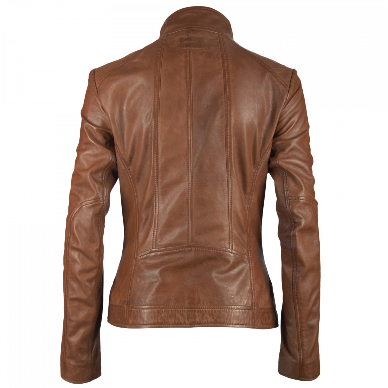 Geaca de Piele Naturala Dama Gipsy Coniac Sable LAHAV – IMBRACAMINTE