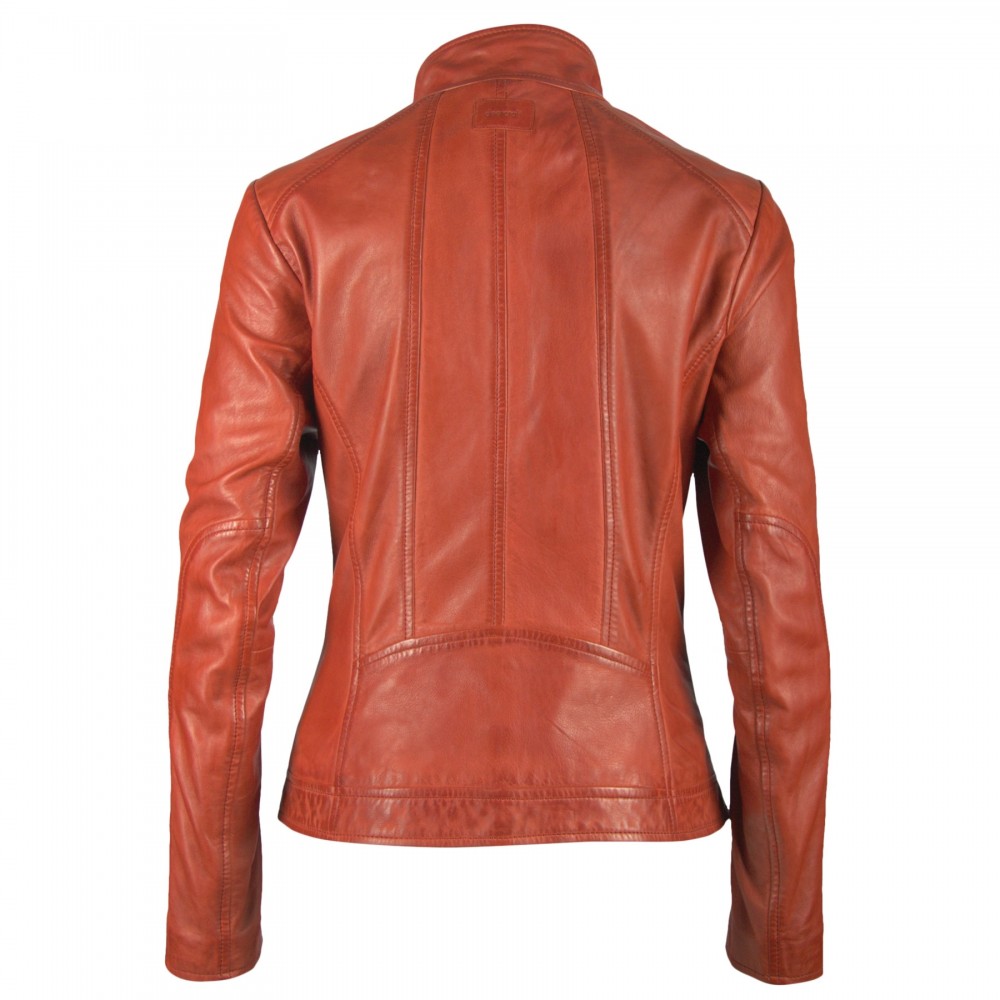 Geaca de Piele Naturala Dama Gipsy Rosie Sable LAHAV Geaca de Piele Naturala Dama Gipsy Rosie Sable LAHAV - readytowear.ro