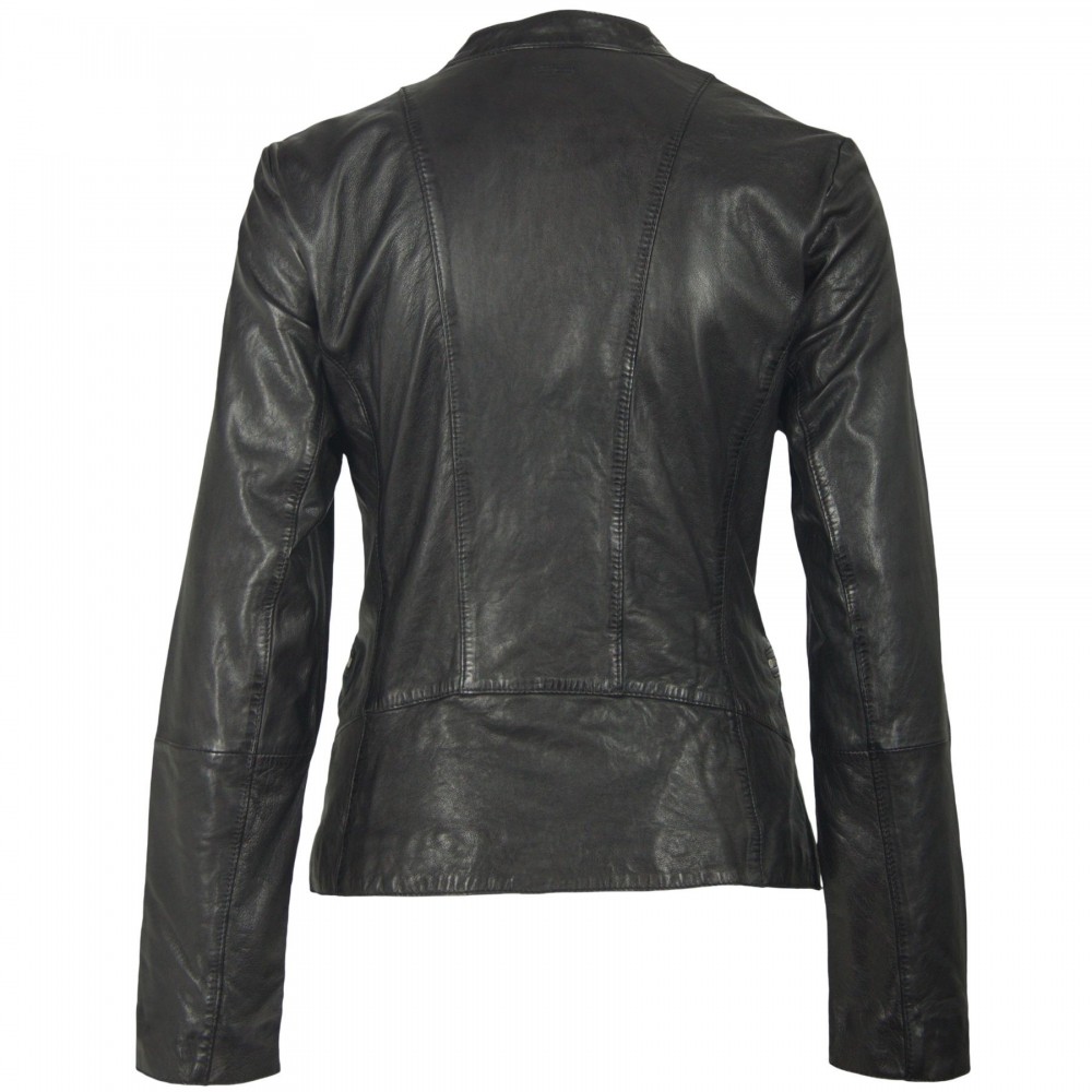 Geaca de Piele Naturala Dama Gipsy Neagra Sadie LONTV Geaca de Piele Naturala Dama Gipsy Neagra Sadie LONTV - readytowear.ro