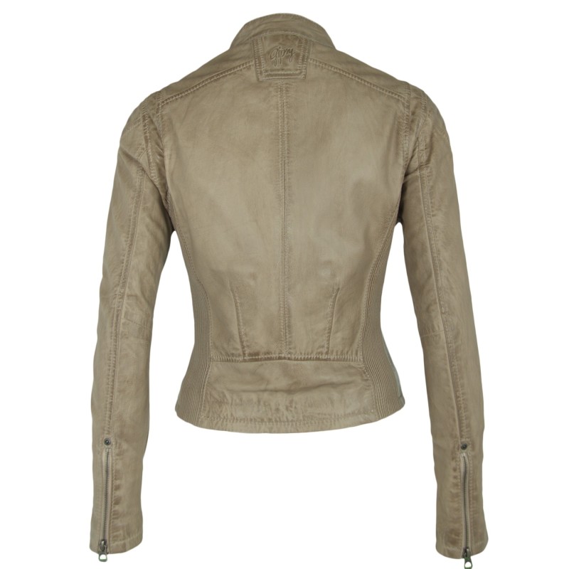 Geaca de Piele Naturala Dama Gipsy Gri Sandy W17 LAKEV – IMBRACAMINTE Geaca de Piele Naturala Dama Gipsy Gri Sandy W17 LAKEV – IMBRACAMINTE