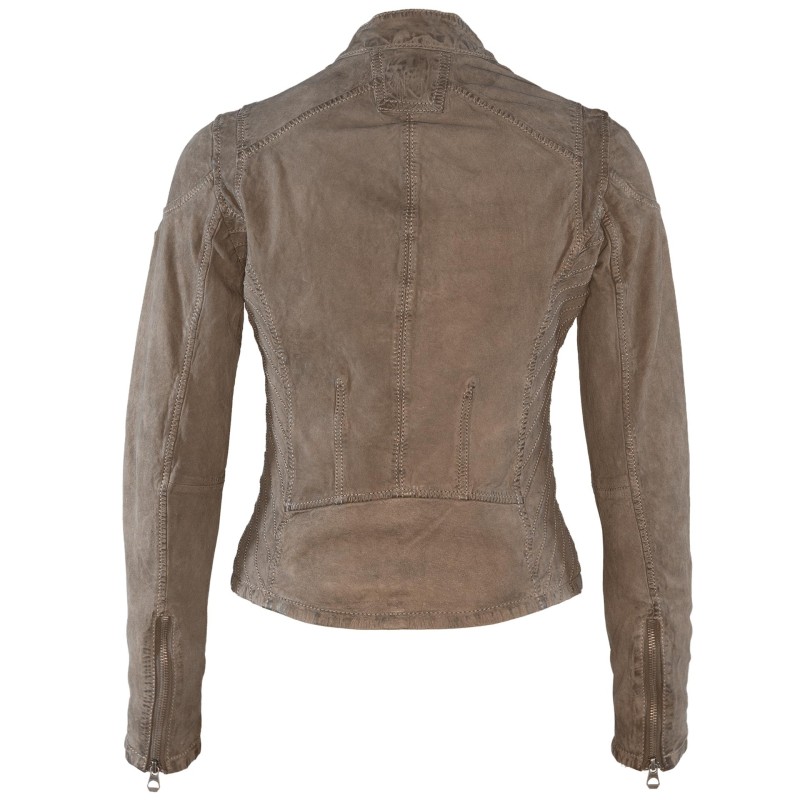 Geaca de Piele Naturala Dama Gipsy Maro deschis Sashi S18 LUNAV – IMBRACAMINTE