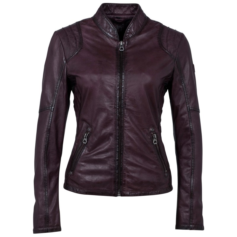 Geaca de Piele Naturala Dama Gipsy Mov Sashi W18 LVV – IMBRACAMINTE Geaca de Piele Naturala Dama Gipsy Mov Sashi W18 LVV – IMBRACAMINTE