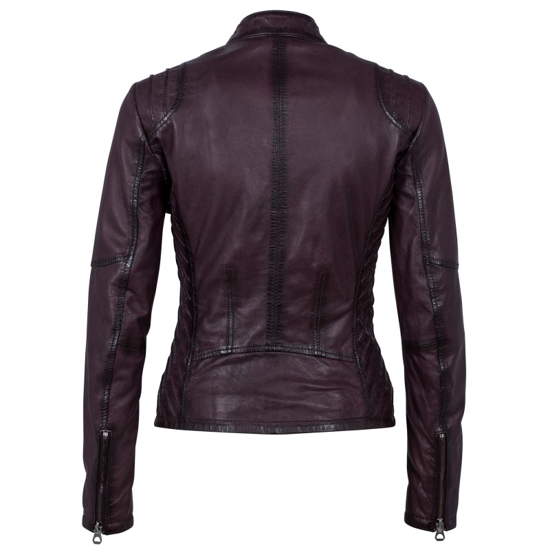 Geaca de Piele Naturala Dama Gipsy Mov Sashi W18 LVV – IMBRACAMINTE Geaca de Piele Naturala Dama Gipsy Mov Sashi W18 LVV – IMBRACAMINTE