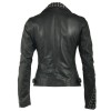 Geaca de Piele Naturala Dama Gipsy Neagra Seana LLOV Geaca de Piele Naturala Dama Gipsy Neagra Seana LLOV - readytowear.ro