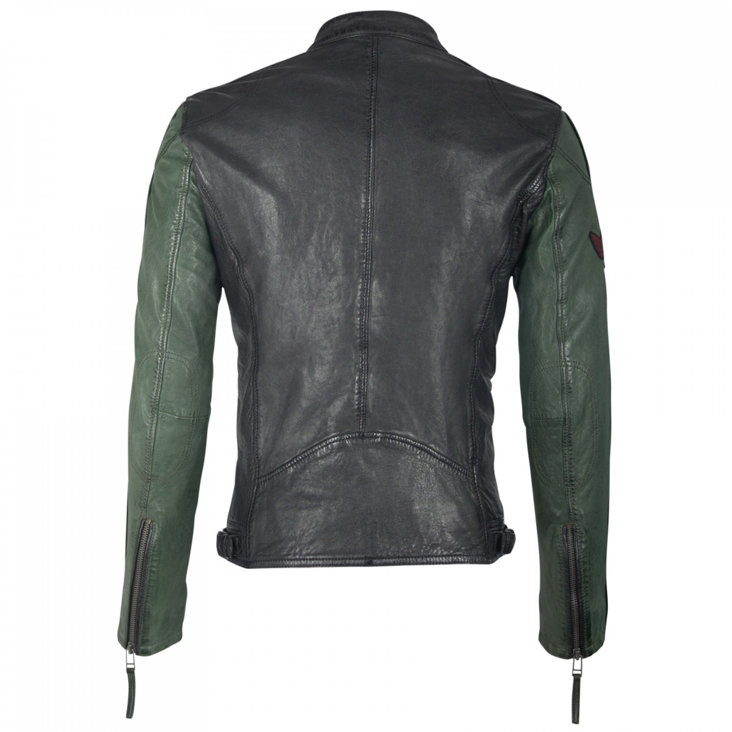 Geaca de Piele Naturala Barbati Gipsy Negru/Verde Seldon SF LACAV – Black Friday Geaca de Piele Naturala Barbati Gipsy Negru/Verde Seldon SF LACAV – Black Friday