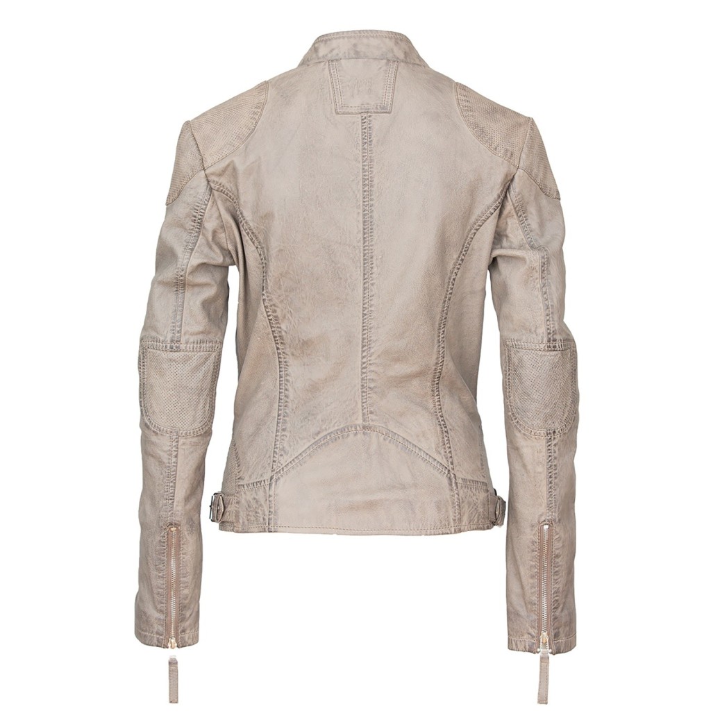 Geaca din Piele Naturala Dama Gipsy Gri Shakeela LASARV – IMBRACAMINTE Geaca din Piele Naturala Dama Gipsy Gri Shakeela LASARV – IMBRACAMINTE