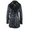 Geaca Lunga de Piele Naturala Dama Gipsy Bleumarin Shallow NSLONTV W Geaca Lunga de Piele Naturala Dama Gipsy Bleumarin Shallow NSLONTV W - readytowear.ro