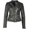 Geaca de Piele Naturala Dama Gipsy Negru Metalic Shari SF LAPASV - readytowear