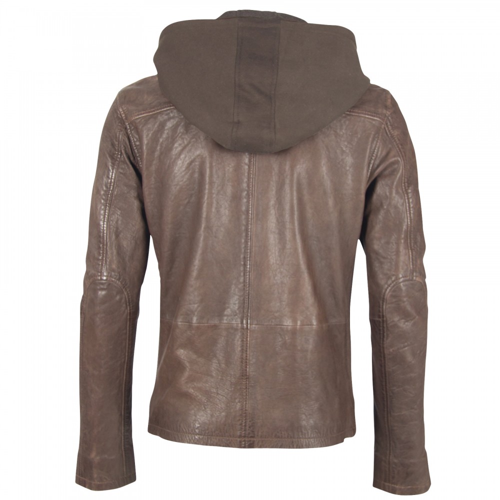 Geaca de Piele Naturala Barbati Gipsy Maro Antic Shelf LACOV Geaca de Piele Naturala Barbati Gipsy Maro Antic Shelf LACOV - readytowear.ro
