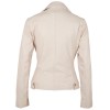Geaca de Piele Naturala Dama Gipsy Alba Shella LNV Geaca de Piele Naturala Dama Gipsy Alba Shella LNV - readytowear.ro