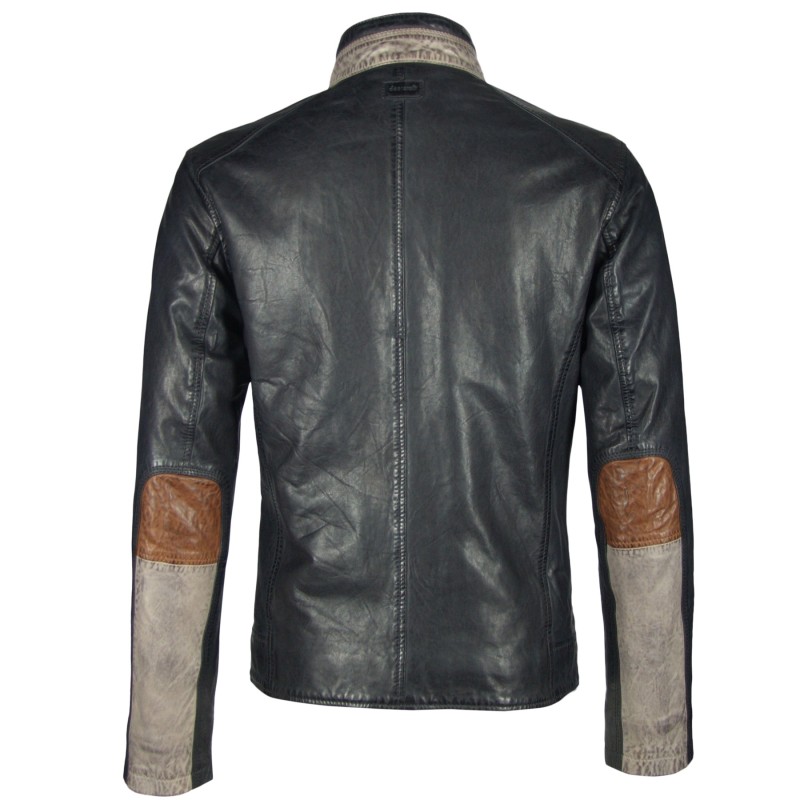 Geaca de Piele Naturala Barbati Gipsy Bleumarin Shore LAKUV W – IMBRACAMINTE