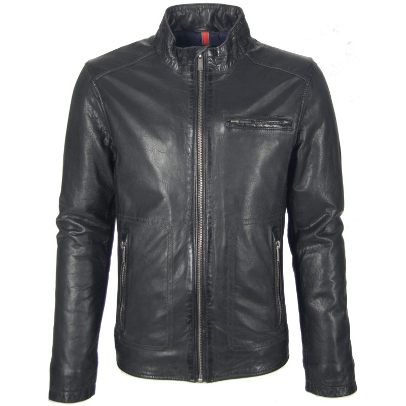 Geaca de Piele Naturala Barbati Gipsy Neagra Shore LAKUV W – IMBRACAMINTE Geaca de Piele Naturala Barbati Gipsy Neagra Shore LAKUV W – IMBRACAMINTE