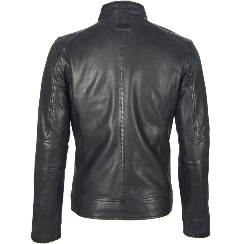 Geaca de Piele Naturala Barbati Gipsy Neagra Shore LAKUV W – IMBRACAMINTE Geaca de Piele Naturala Barbati Gipsy Neagra Shore LAKUV W – IMBRACAMINTE