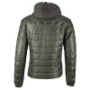 Geaca de Piele Naturala Barbati Gipsy Verde Inchis Snow LNBV W - readytowear.ro