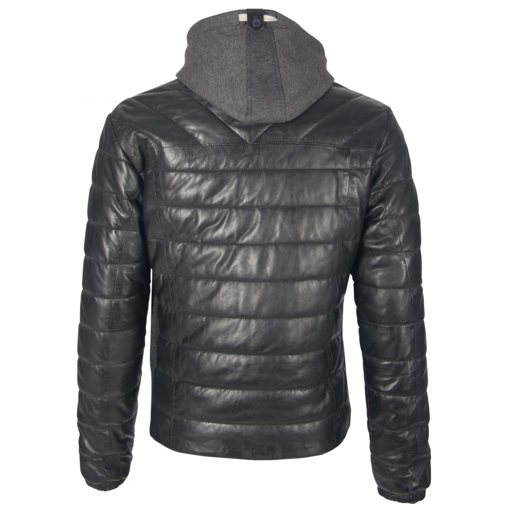 Geaca de Piele Naturala Barbati Gipsy Neagra Snow LNBV W Geaca de Piele Naturala Barbati Gipsy Neagra Snow LNBV W - readytowear.ro