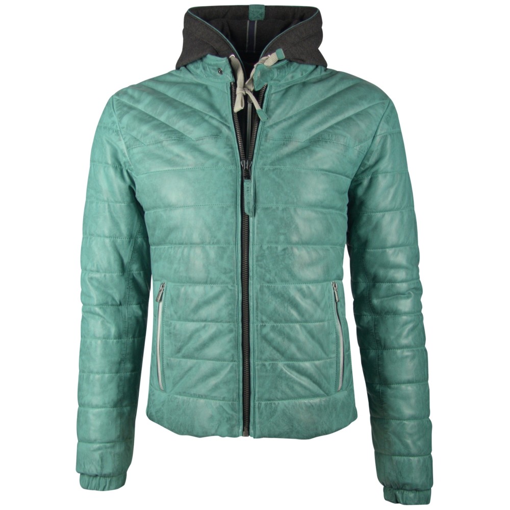 Geaca de Piele Barbati Deercraft Turcoaz Snow LNBV W Geaca de Piele Barbati Deercraft Turcoaz Snow LNBV W - readytowear.ro