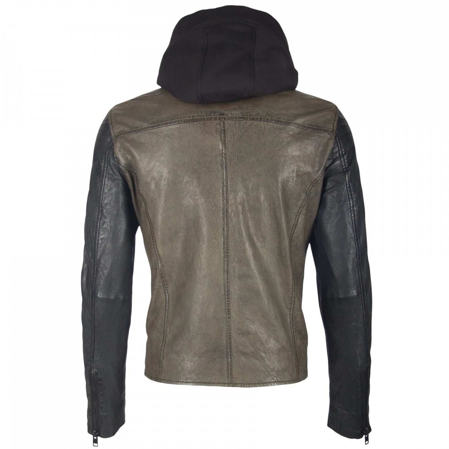 Geaca de Piele Naturala Barbati Gipsy Olive Solas 2 SF LABOV – IMBRACAMINTE