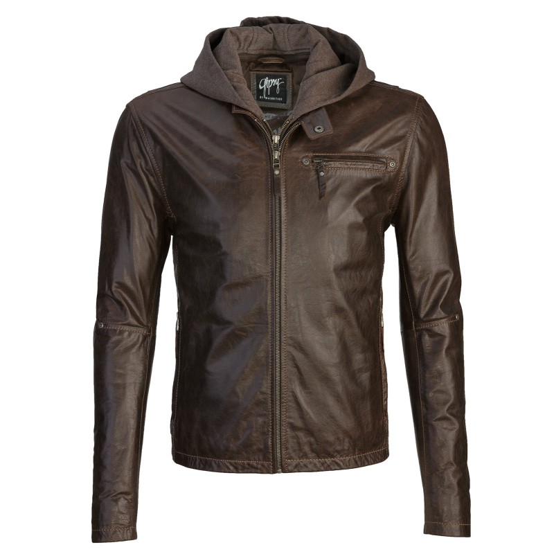 Geaca de Piele Naturala Barbati Gipsy Maro inchis Speedo LACRUV – IMBRACAMINTE Geaca de Piele Naturala Barbati Gipsy Maro inchis Speedo LACRUV – IMBRACAMINTE