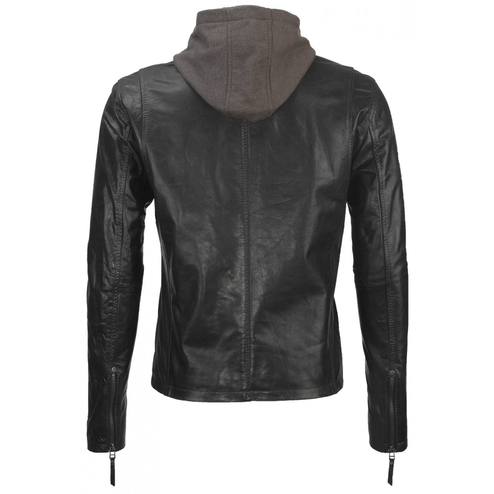 Geaca de Piele Naturala Barbati Gipsy Neagra Speedo LACRUV Geaca de Piele Naturala Barbati Gipsy Neagra Speedo LACRUV - readytowear.ro