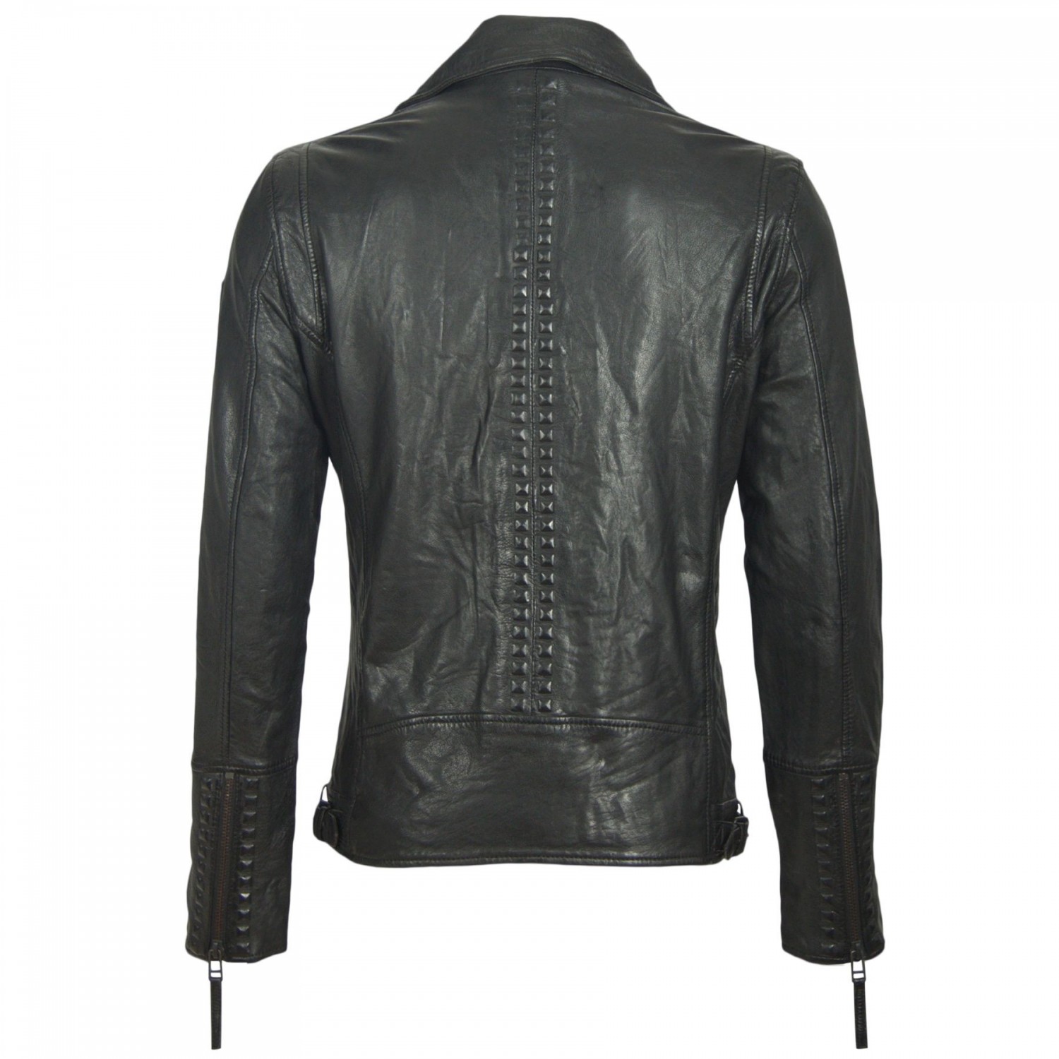 Geaca de Piele Naturala Barbati Gipsy Neagra Steem SF LASYV – IMBRACAMINTE