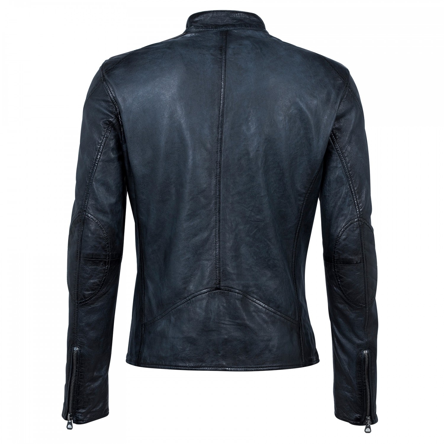 Geaca de Piele Naturala Barbati Gipsy Vintage Bleumarin Steep 2 SF LASANV – IMBRACAMINTE