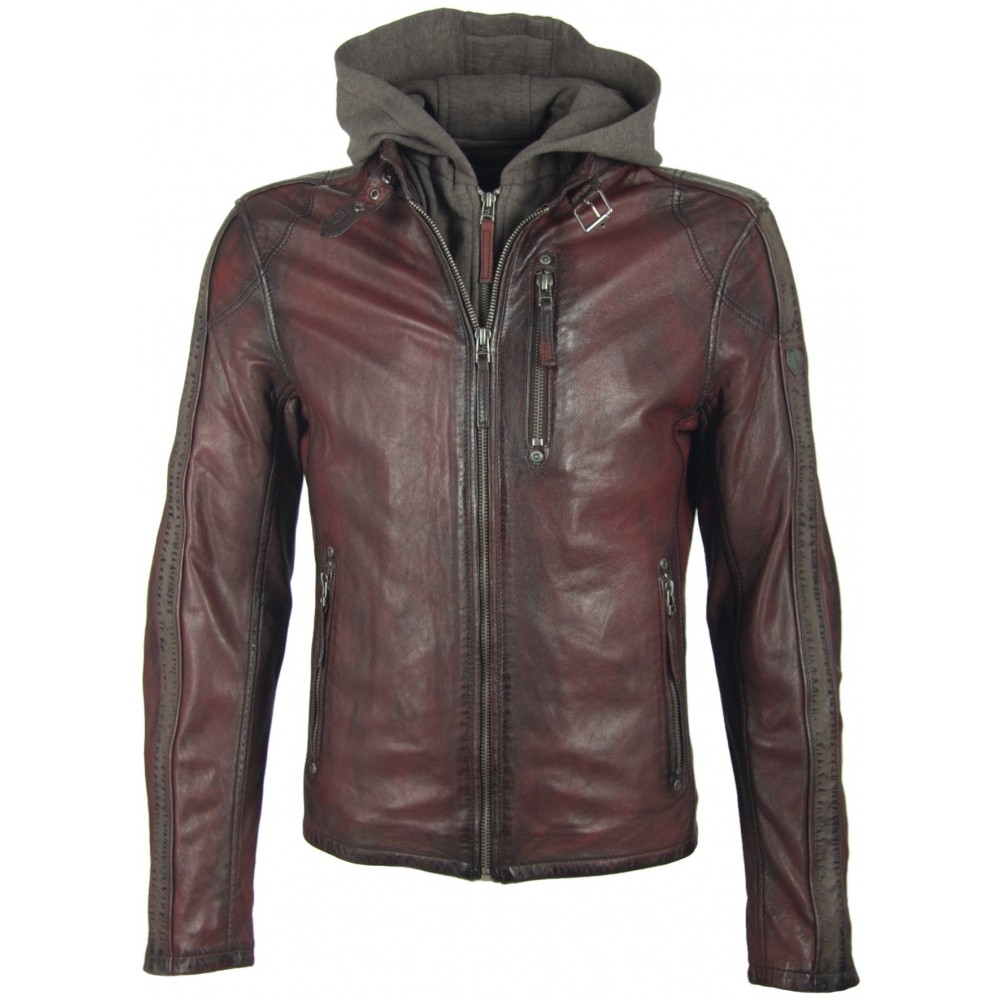 Geaca de Piele Naturala Barbati Gipsy Visinie Steep SF LASANV Geaca de Piele Naturala Barbati Gipsy Visinie Steep SF LASANV - readytowear