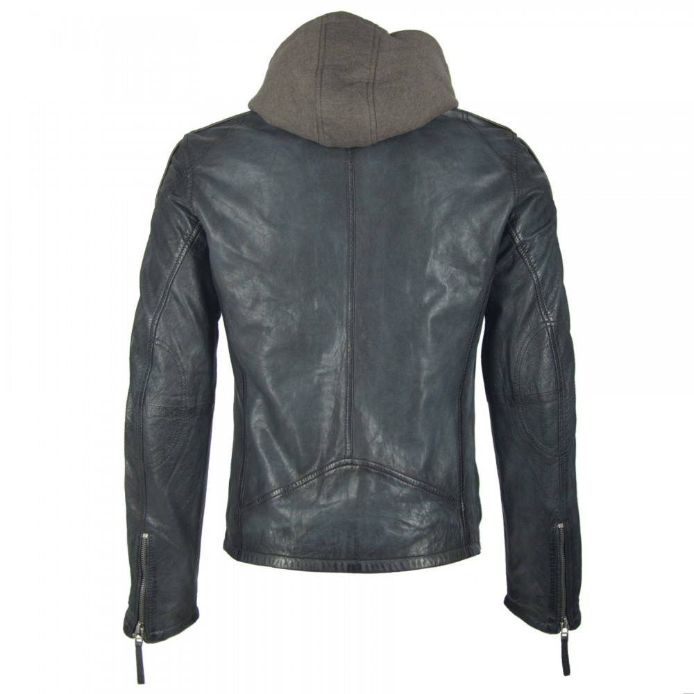 Geaca de Piele Barbati Gipsy Bleumarin Steep SF LASANV Geaca de Piele Barbati Gipsy Bleumarin Steep SF LASANV - readytowear.ro