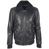 Geaca de Piele Naturala Barbati Gipsy Neagra Storm NSLVV W - readytowear