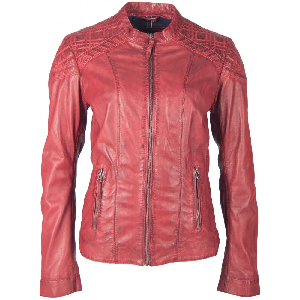 Geaca de Piele Naturala Dama Gipsy Rosie Sun LAJUV Geaca de Piele Naturala Dama Gipsy Rosie Sun LAJUV - readytowear
