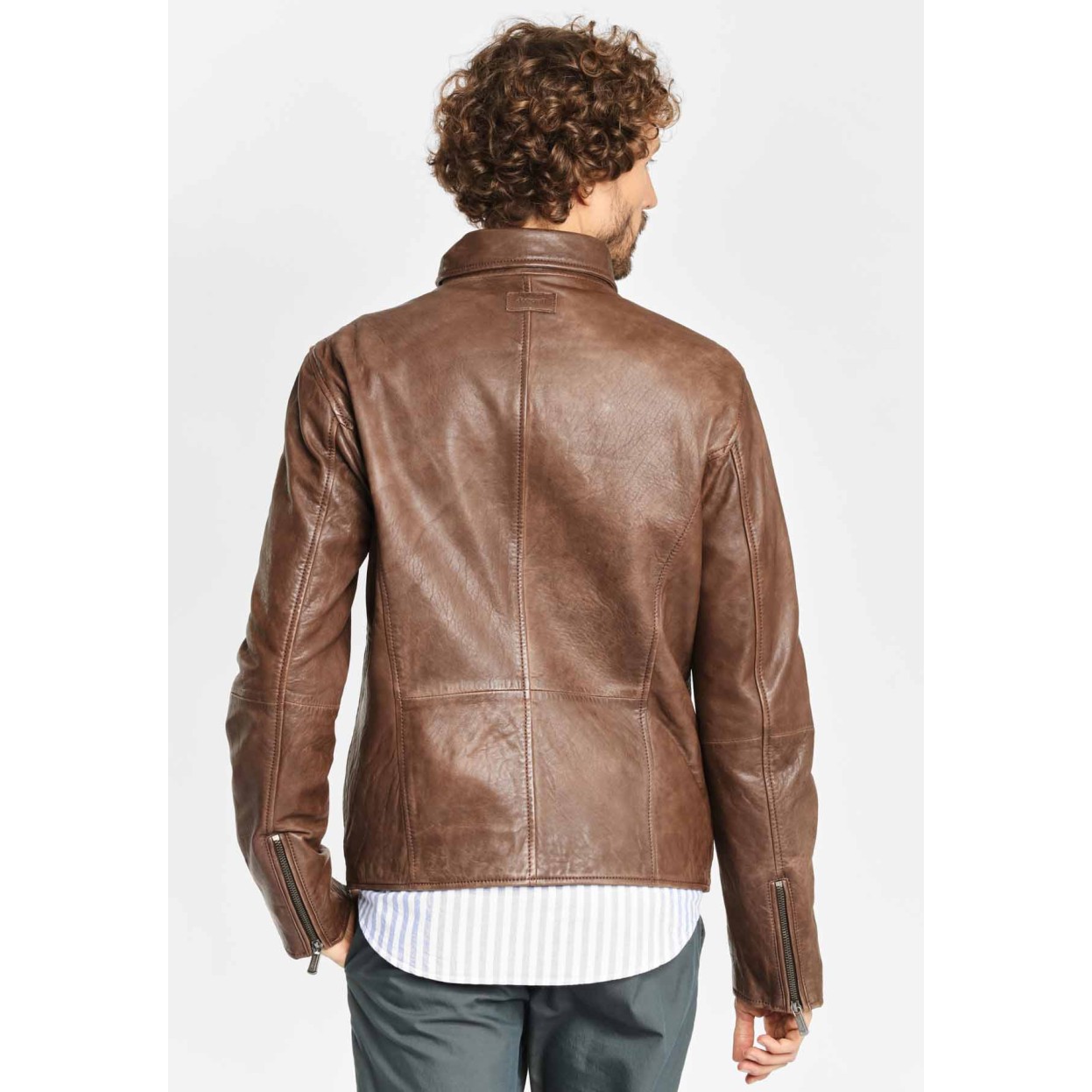 Geaca de Piele Naturala Barbati Gipsy Maro Antic Sunray LACOV – IMBRACAMINTE Geaca de Piele Naturala Barbati Gipsy Maro Antic Sunray LACOV – IMBRACAMINTE