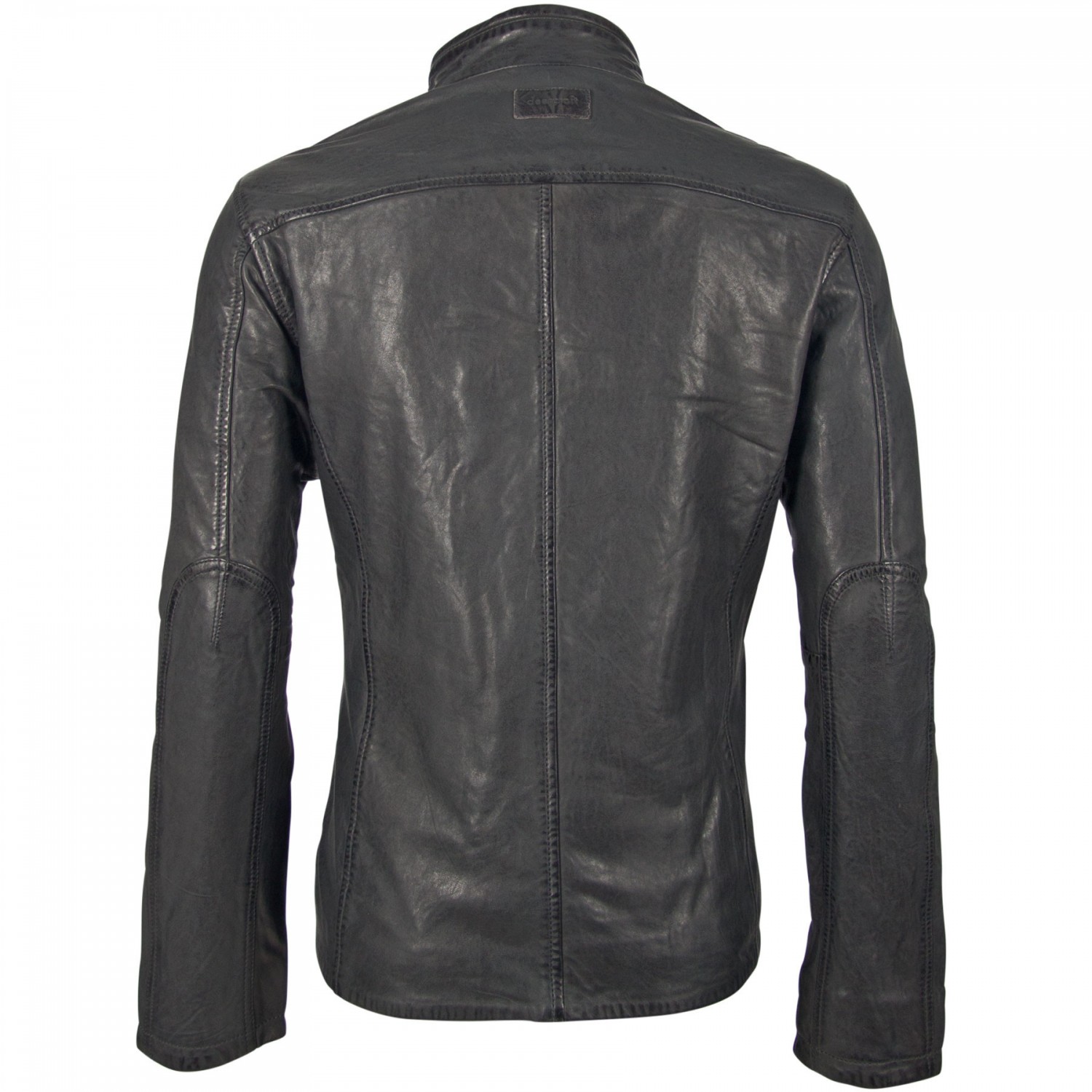 Geaca de Piele Naturala Barbati Gipsy Gri Inchis Swash NSLONTV – IMBRACAMINTE