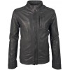 Geaca de Piele Naturala Barbati Gipsy Gri Inchis Swash NSLONTV - readytowear
