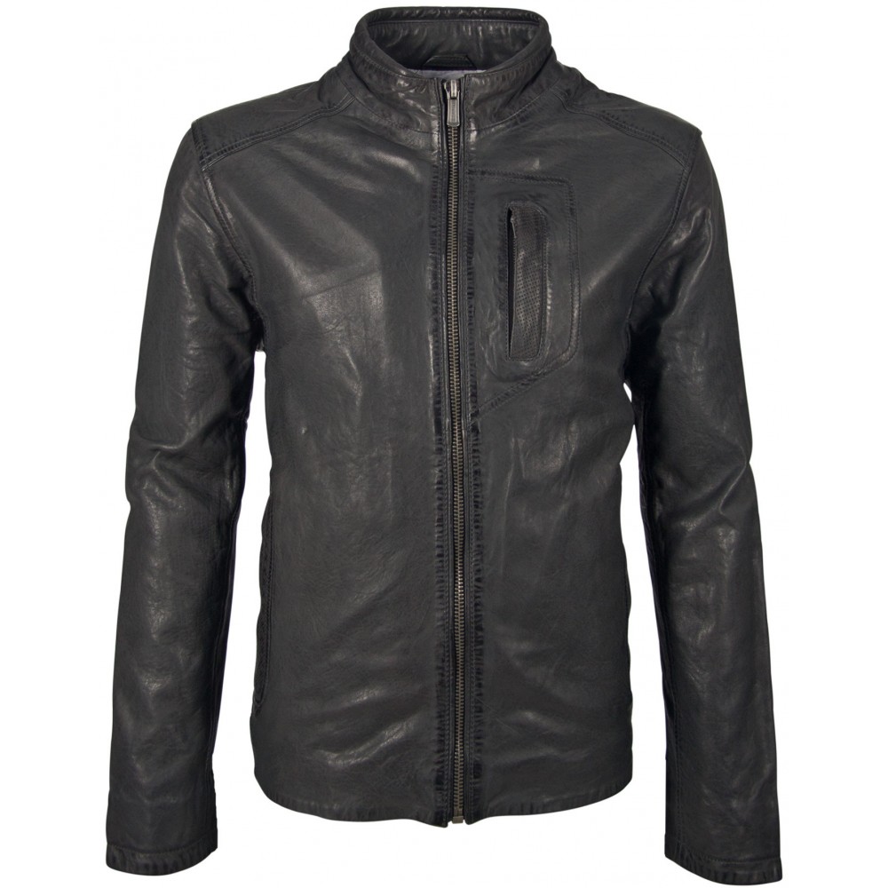 Geaca de Piele Naturala Barbati Gipsy Neagra Swash NSLONTV Geaca de Piele Naturala Barbati Gipsy Neagra Swash NSLONTV - readytowear.ro