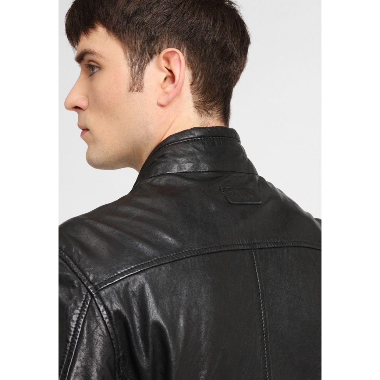 Geaca de Piele Naturala Barbati Gipsy Neagra Swash NSLONTV – IMBRACAMINTE