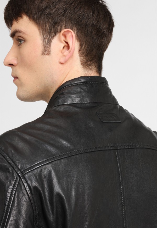 Geaca de Piele Naturala Barbati Gipsy Neagra Swash NSLONTV – IMBRACAMINTE — fotografia 6