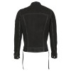 Geaca din Piele Naturala Intoarsa Barbati Gipsy Neagra Tades SF ZNUWV - readytowear.ro