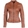 Geaca de Piele Dama Gipsy Coniac Tashy LEGV geci de piele - readytowear.ro