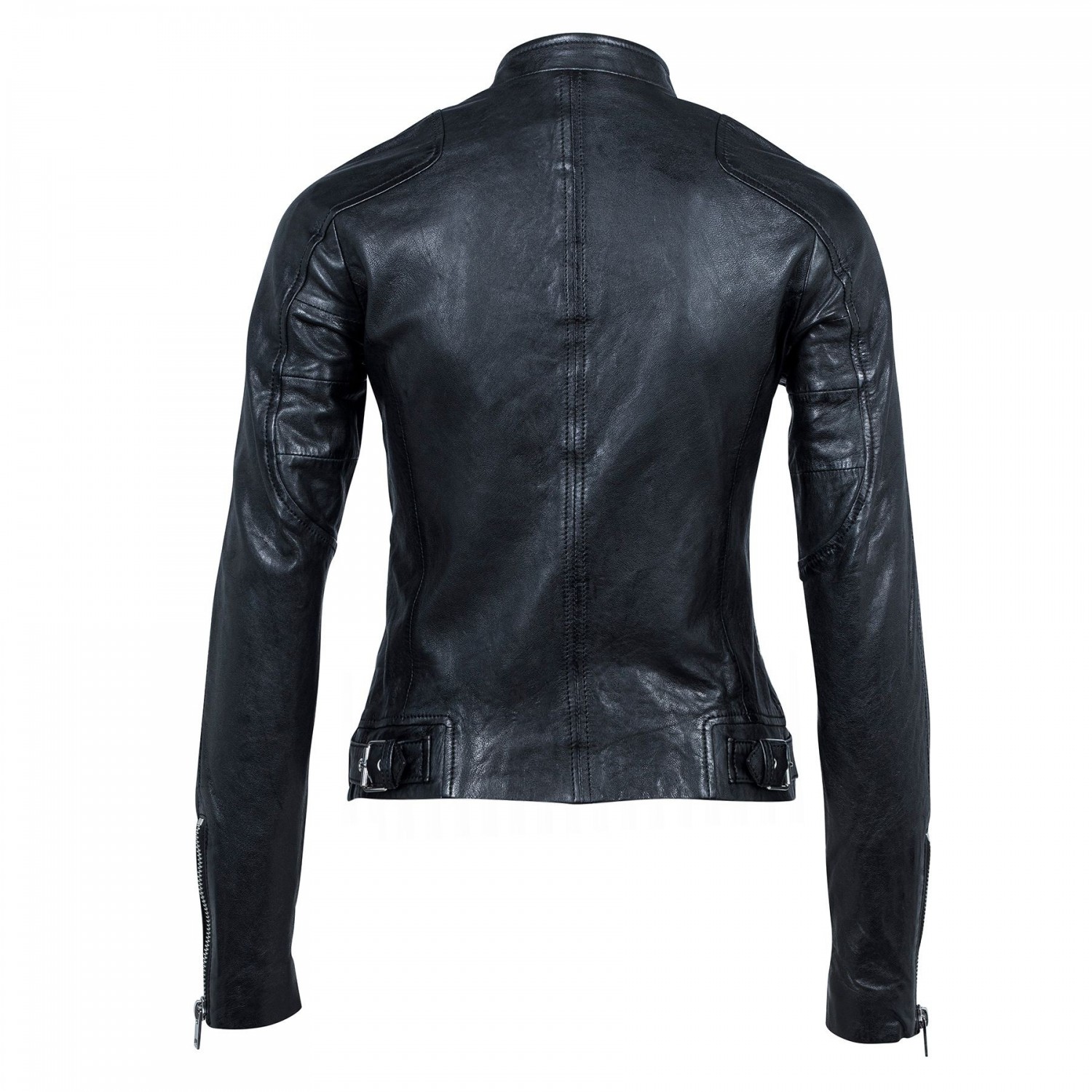 Geaca de Piele Naturala Dama Gipsy Neagra Thana SF LATRIV – Black Friday