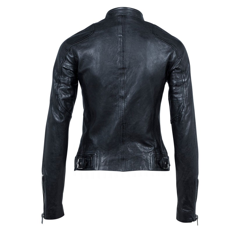 Geaca de Piele Naturala Dama Gipsy Neagra Thana SF LATRIV – IMBRACAMINTE Geaca de Piele Naturala Dama Gipsy Neagra Thana SF LATRIV – IMBRACAMINTE