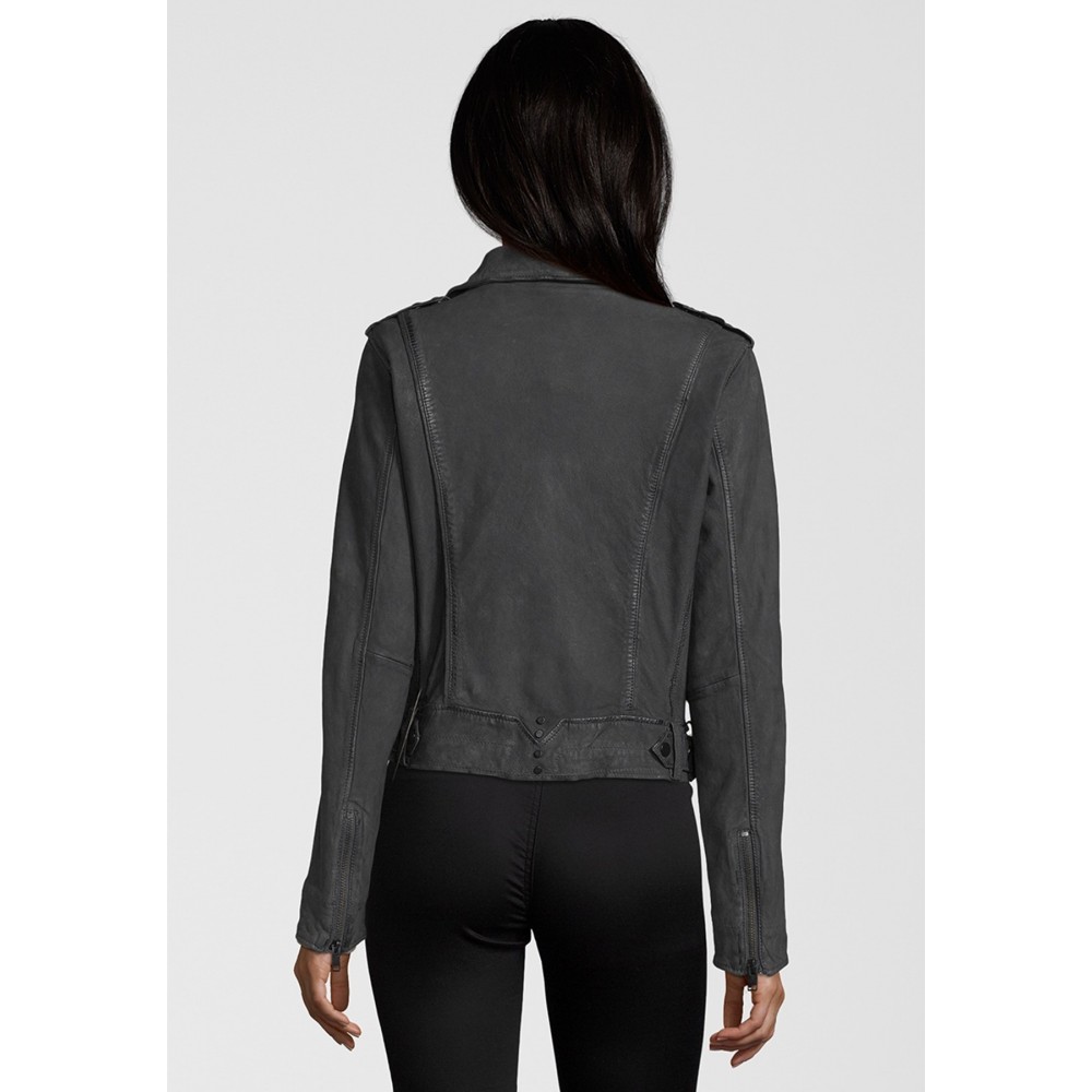 Geaca de Piele Naturala Dama Gipsy Neagra Theron SF LMAV Geaca de Piele Naturala Dama Gipsy Neagra Theron SF LMAV - readytowear.ro