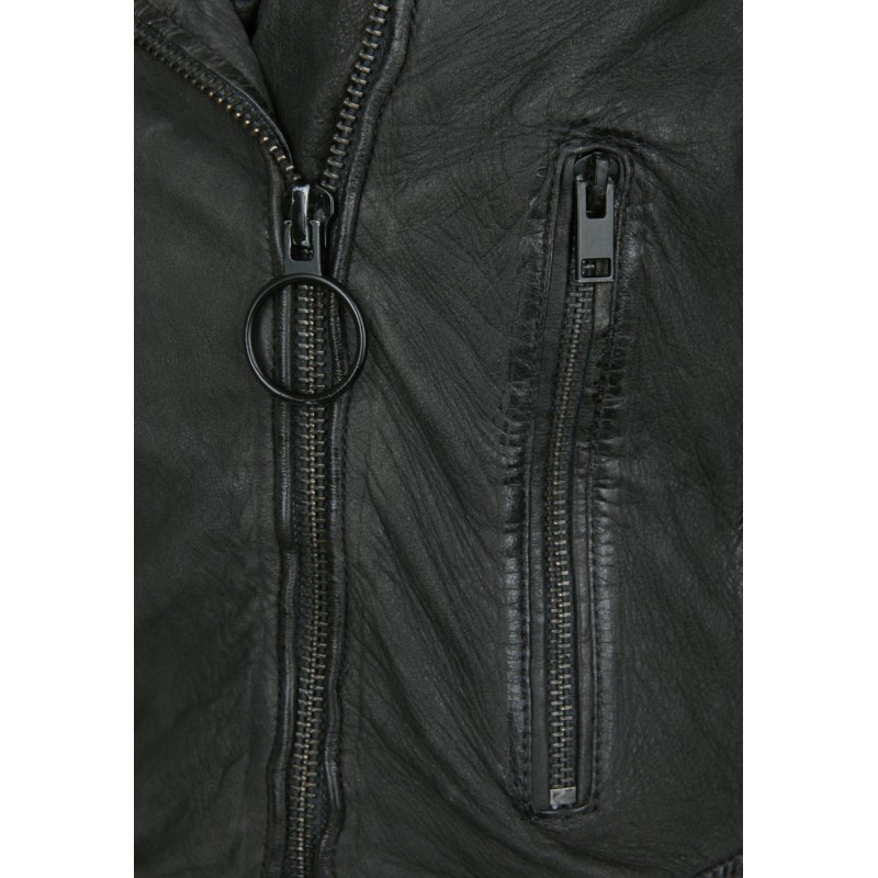 Geaca de Piele Naturala Dama Gipsy Neagra Theron SF LMAV – IMBRACAMINTE Geaca de Piele Naturala Dama Gipsy Neagra Theron SF LMAV – IMBRACAMINTE