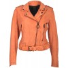 Geaca de Piele Naturala Dama Gipsy Portocalie Theron SF LMAV Geaca de Piele Naturala Dama Gipsy Portocalie Theron SF LMAV - readytowear