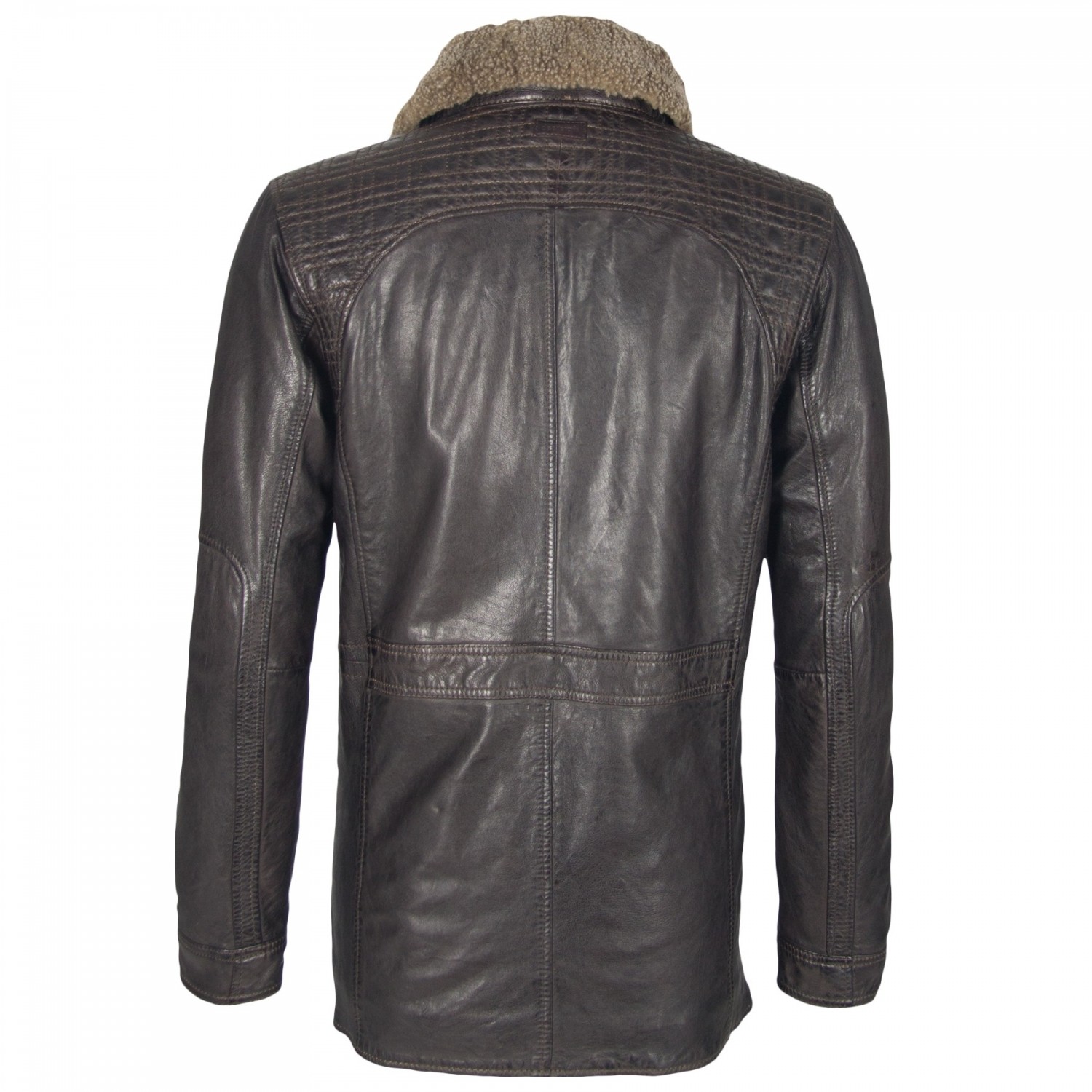Geaca de Piele Naturala Barbati Gipsy Maro Inchis Tide LAANV W – IMBRACAMINTE