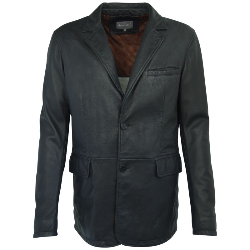 Geaca de Piele Naturala Barbati Gipsy Neagra Todd LSSV – IMBRACAMINTE