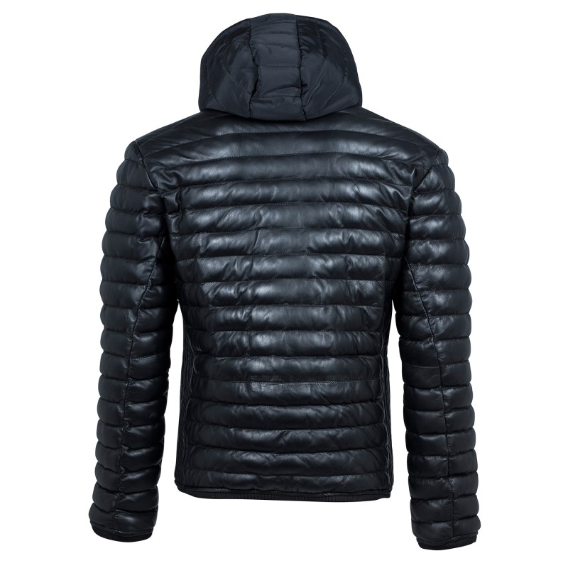 Geaca de Piele Naturala Barbati Gipsy Neagra Trever 3 LNB W – IMBRACAMINTE