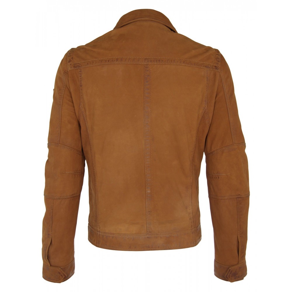 Geaca de Piele Naturala Barbati Gipsy Coniac Trigger SF LNUV Geaca de Piele Naturala Barbati Gipsy Coniac Trigger SF LNUV - readytowear.ro