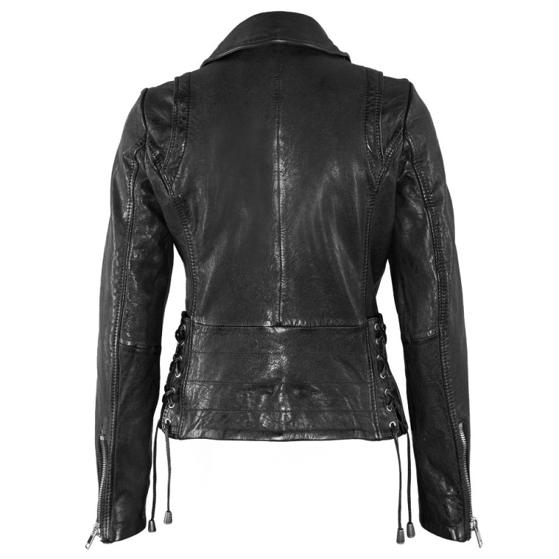 Geaca de Piele Naturala Dama Gipsy Neagra Tuva SF LVW – IMBRACAMINTE Geaca de Piele Naturala Dama Gipsy Neagra Tuva SF LVW – IMBRACAMINTE