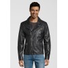 Geaca de Piele Naturala Barbati Gipsy Neagra Tyler NZPV Geaca de Piele Naturala Barbati Gipsy Neagra Tyler NZPV - readytowear.ro
