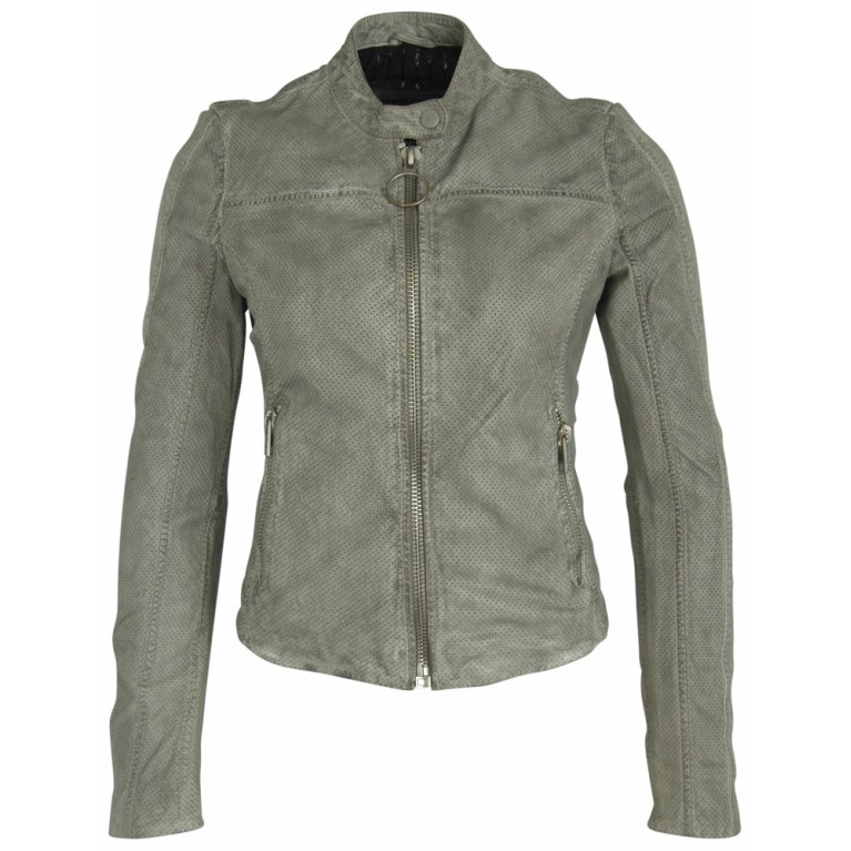 Geaca de Piele Naturala Dama Gipsy Gri Veda 2 SF LRPE – IMBRACAMINTE Geaca de Piele Naturala Dama Gipsy Gri Veda 2 SF LRPE – IMBRACAMINTE