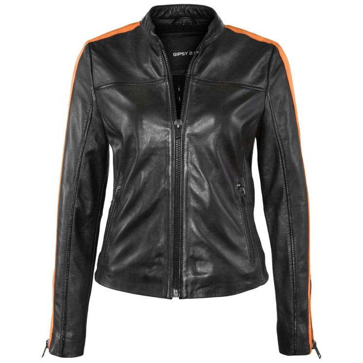 Geaca de Piele Naturala Dama Gipsy Neagra Veda SF LAROXV – IMBRACAMINTE Geaca de Piele Naturala Dama Gipsy Neagra Veda SF LAROXV – IMBRACAMINTE